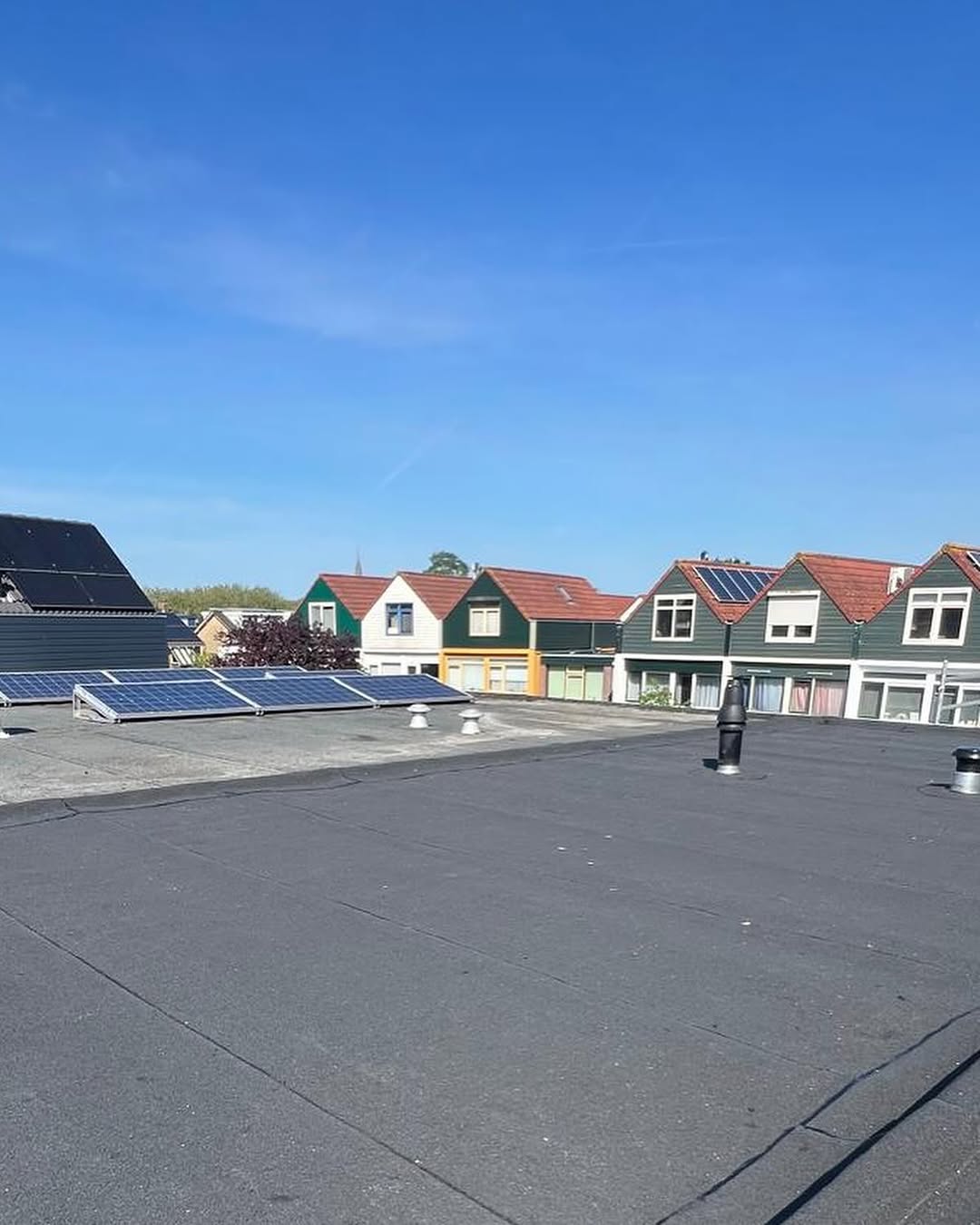 Renovatie bitumendak met premium toplaag