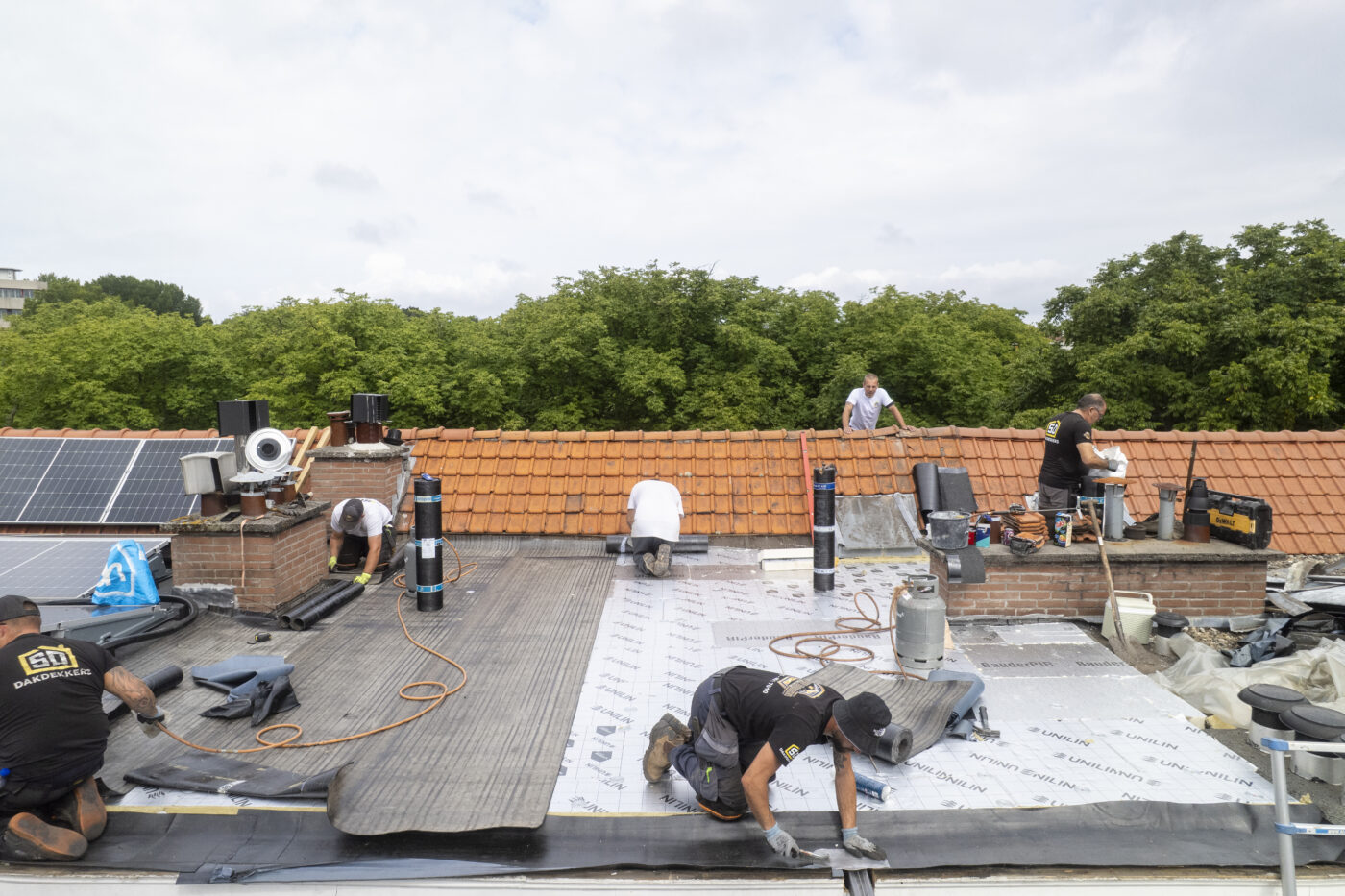 Plat dak renovatie
